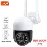 Tuya WiFi 2MP Outdoor PTZ Camera – Smart Wireless CCTV with Night Vision, Tuya 2mp CCTV Camera, Tuya 2MP Wireless Camera, Outdoor Camera